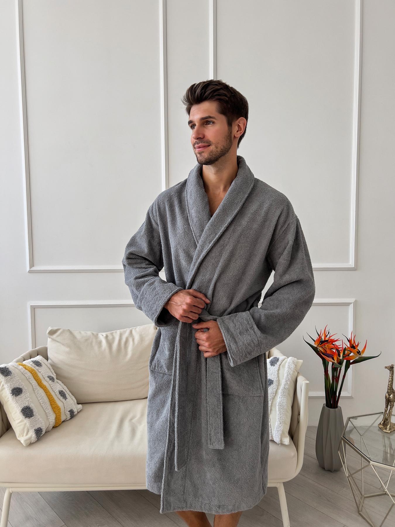 Чоловічий халат махровий Fortune