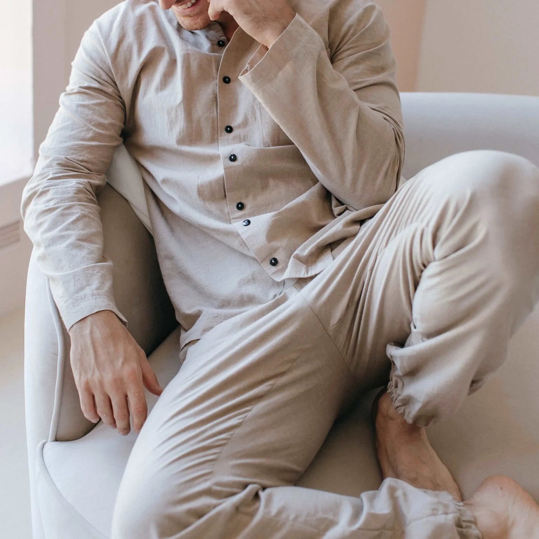 Піжама чоловіча з вареної бавовни