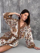 Жіночий халат із віскози Boho
