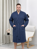 Чоловічий халат вафельний Unity