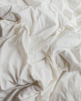 Комплект постільної білизни із вареної бавовни Creme