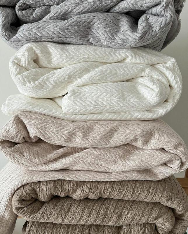 Бавовняне покривало Braid