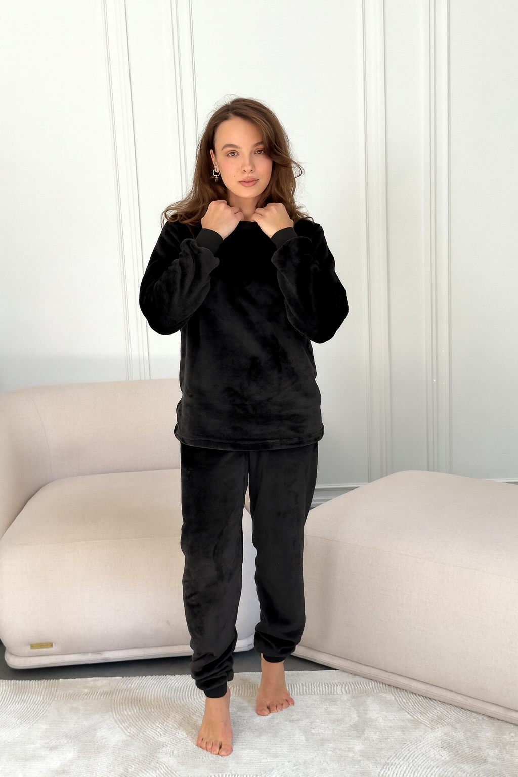 Піжама жіноча із велсофту Теплик