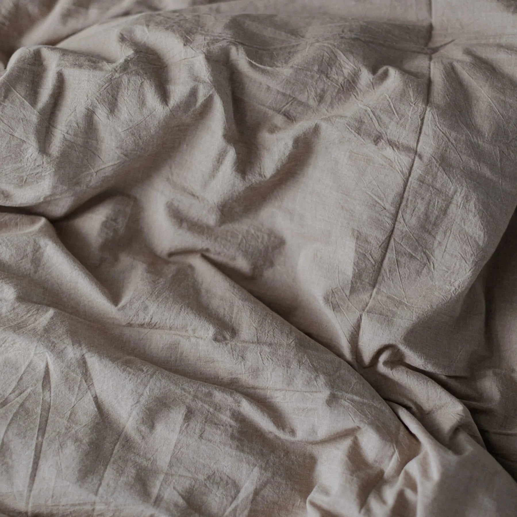 Комплект постільної білизни із вареної бавовни Almond