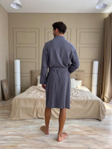 Чоловічий халат мусліновий Estet