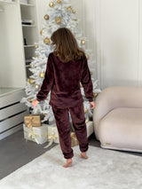 Піжама жіноча із велсофту Теплик