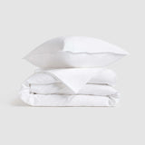 Комплект постільної білизни із вареної бавовни Creme