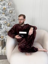 Піжама чоловіча із велсофту Теплик