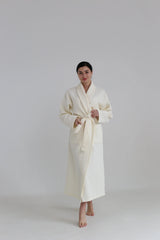 Жіночий халат вафельний Ideal