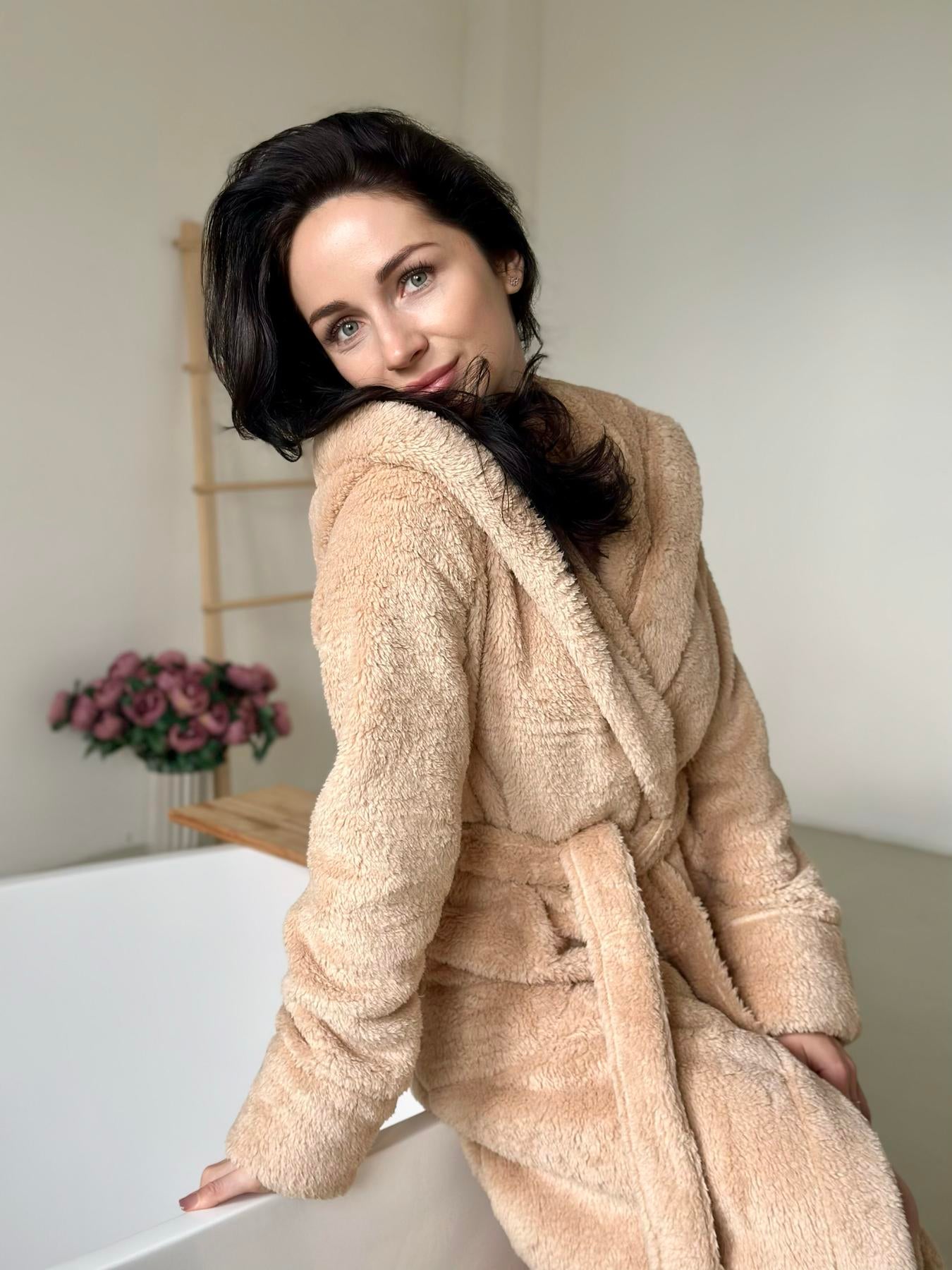 Жіночий халат з велсофту Cuddle