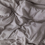 Комплект постільної білизни із вареної бавовни Grey