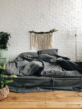 Комплект постільної білизни із вареної бавовни Slate