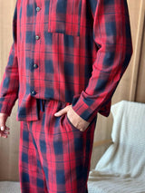 Піжама чоловіча із фланелі Base