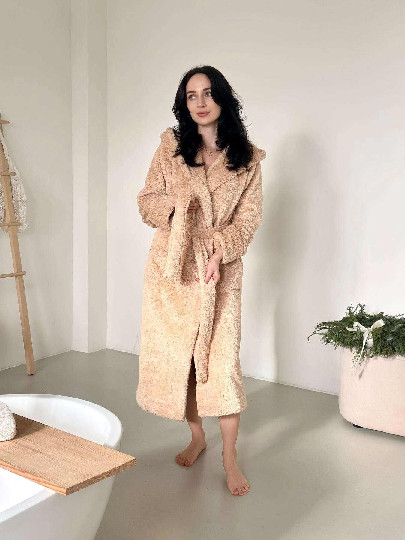 Жіночий халат з велсофту Cuddle