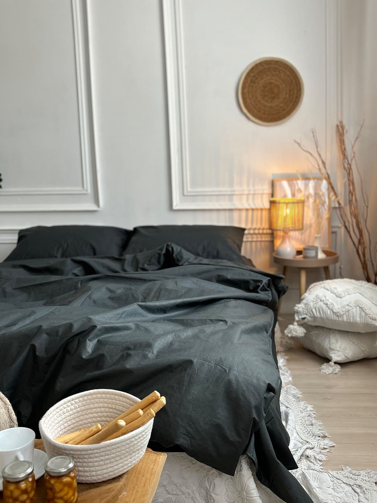 Комплект постільної білизни із бязі Dark