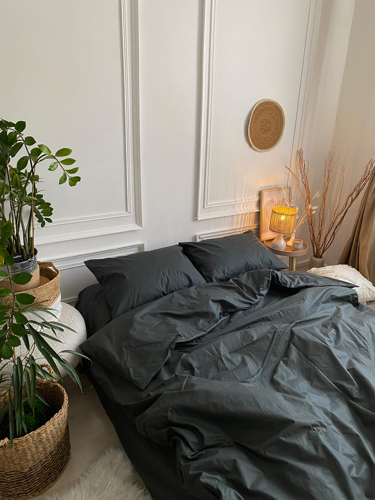 Комплект постільної білизни із бязі Dark