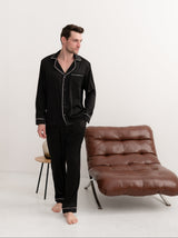 Піжама чоловіча шовкова Leo