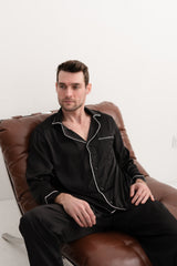 Піжама чоловіча шовкова Leo