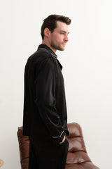 Піжама чоловіча шовкова Leo