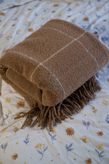 Шерстяний плед Букле