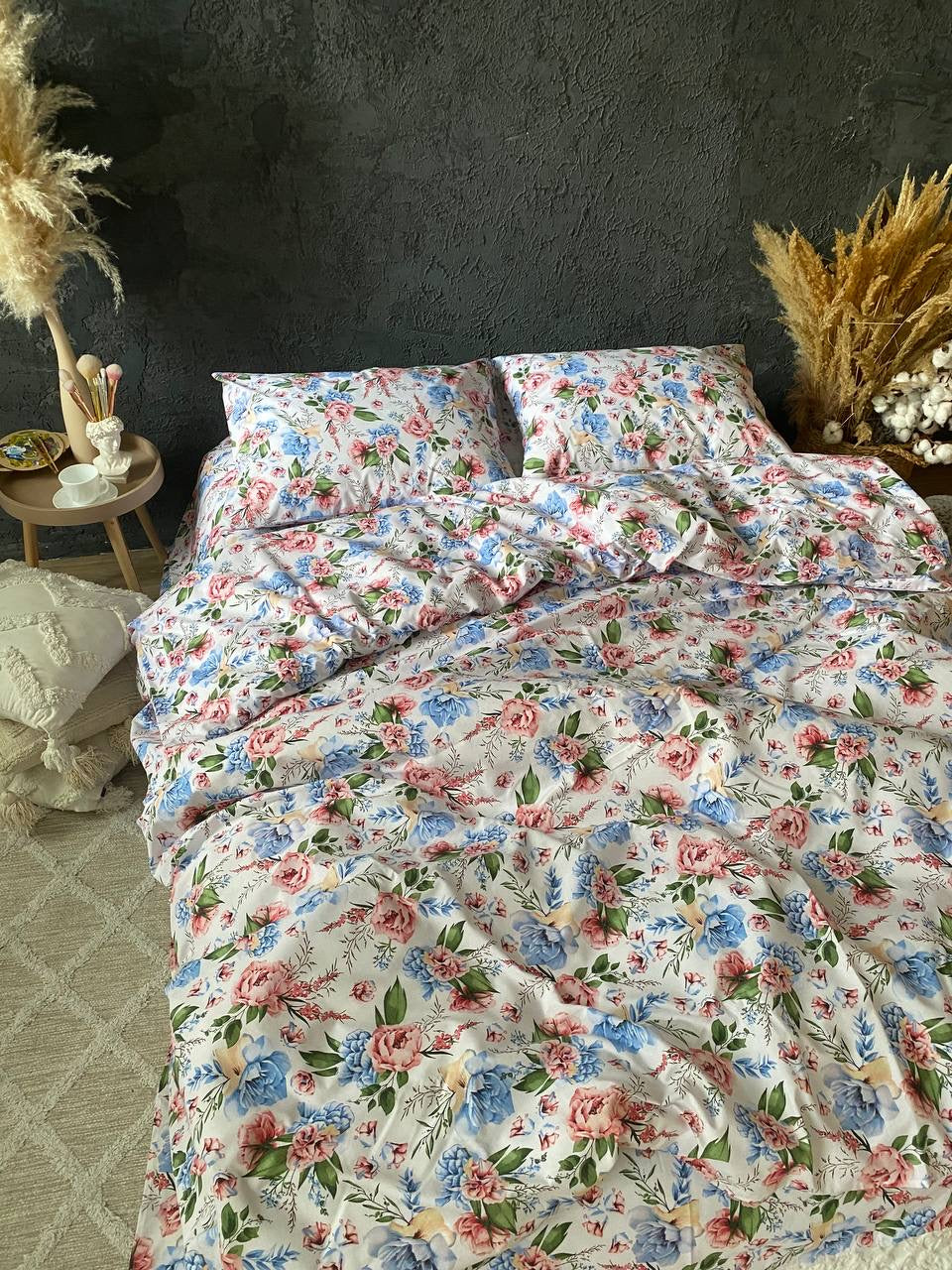Комплект постільної білизни із бязі Morning Flowers
