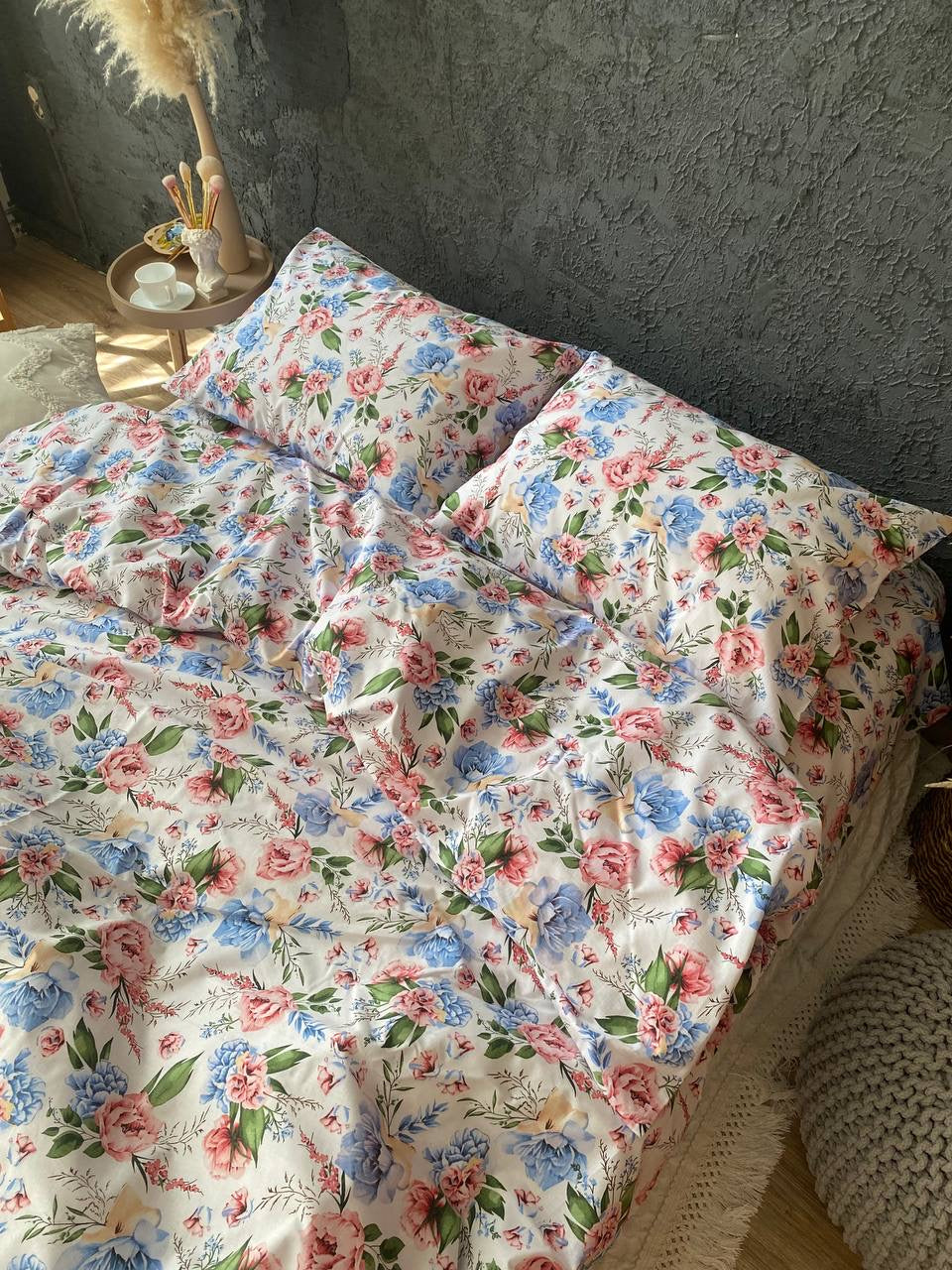 Комплект постільної білизни із бязі Morning Flowers