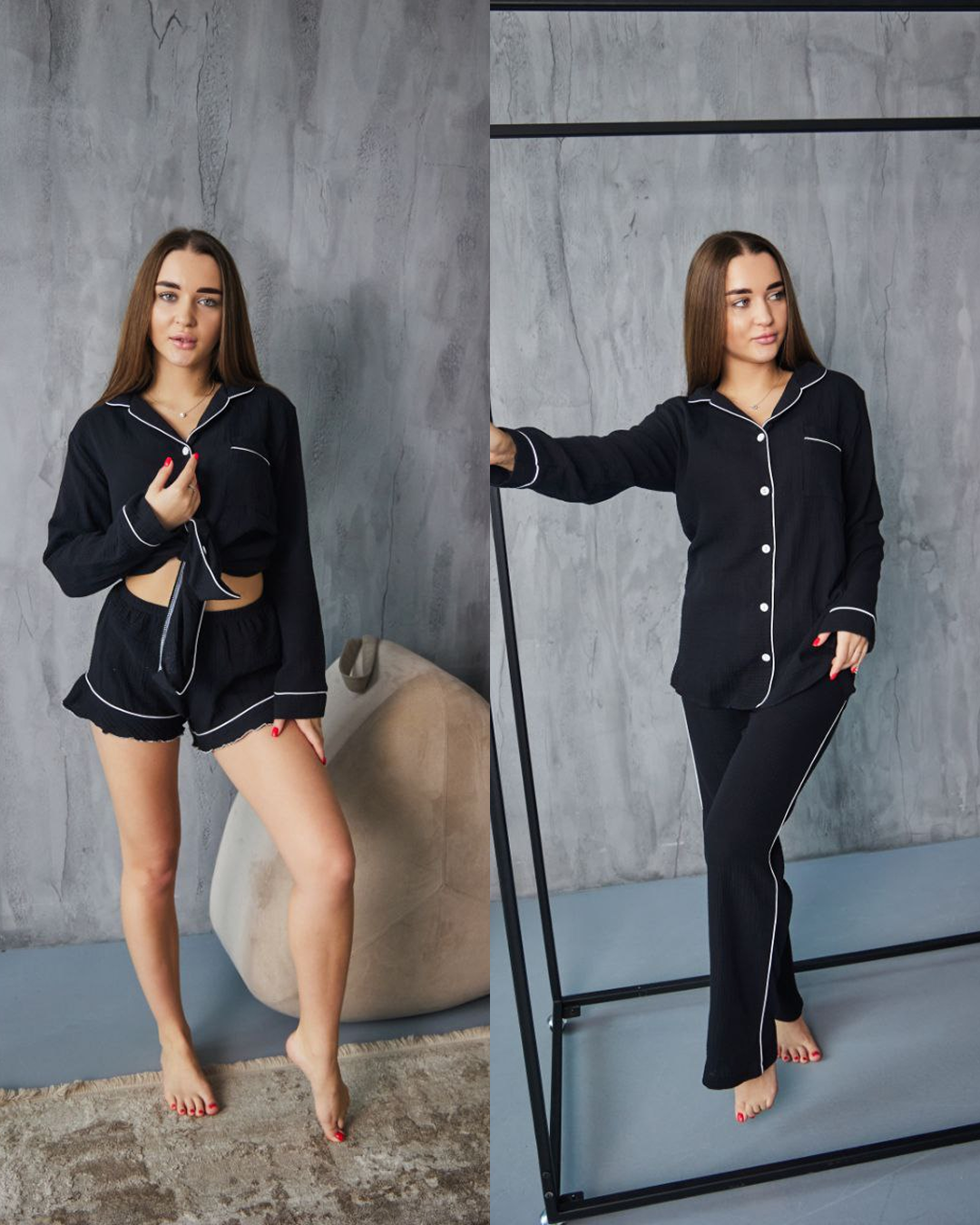 Піжама жіноча із мусліну Kate