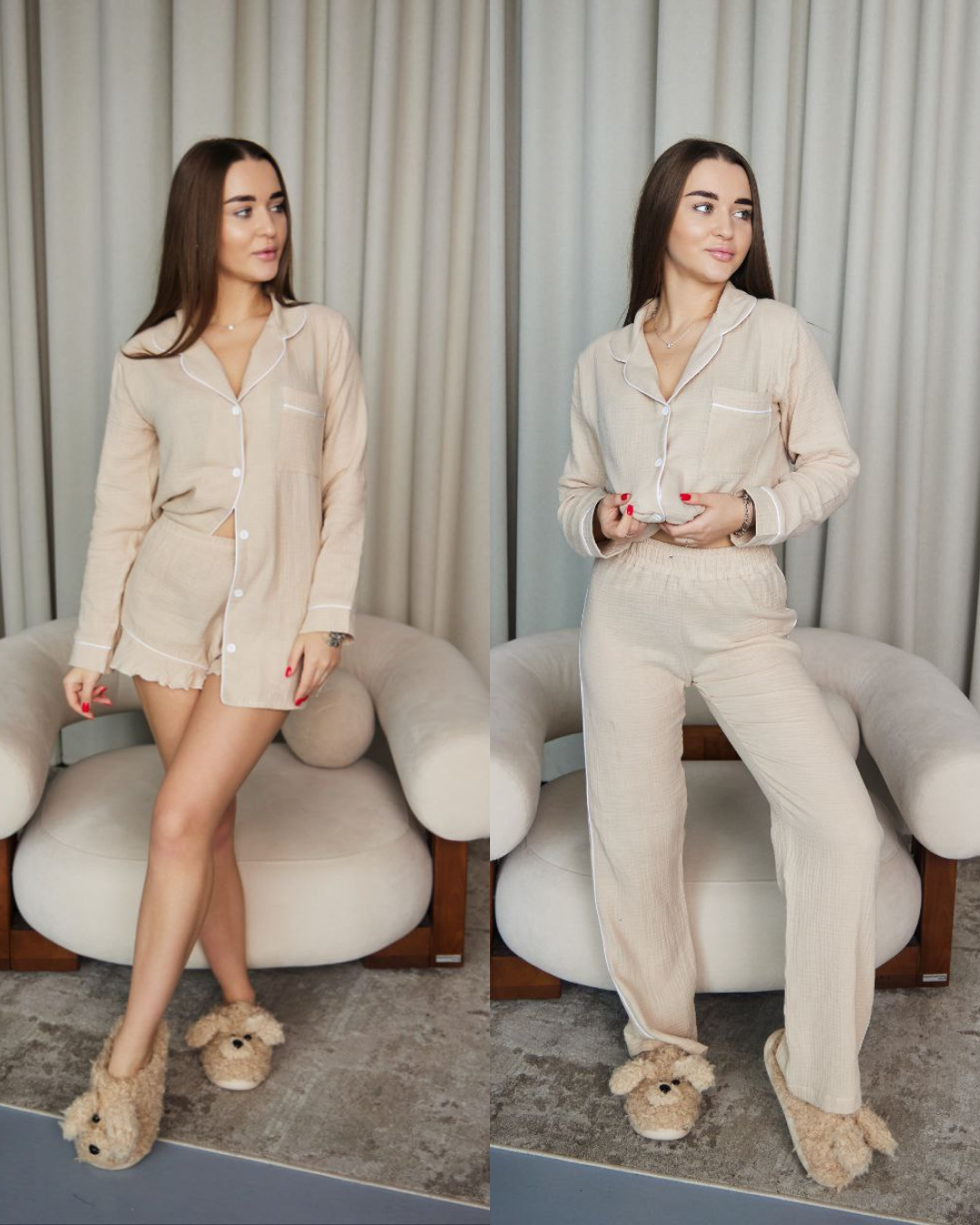 Піжама жіноча із мусліну Kate