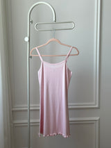 Піжамна сорочка жіноча із трикотажу Rose Amour з рюшами