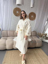 Жіночий халат з грецької вафельки Greece