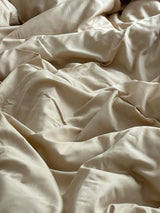 Комплект постільної білизни із преміум сатину Beige