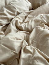 Комплект постільної білизни із преміум сатину Beige