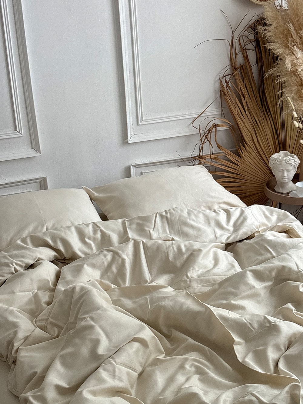 Комплект постільної білизни із преміум сатину Milky