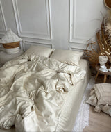 Комплект постільної білизни із преміум сатину Milky