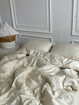 Комплект постільної білизни із преміум сатину Milky