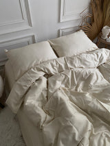 Комплект постільної білизни із преміум сатину Milky