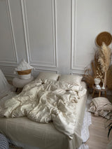 Комплект постільної білизни із преміум сатину Milky