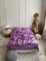 Комплект постільної білизни із преміум сатину Lilac