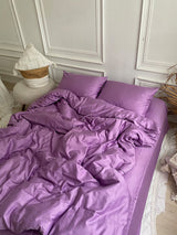 Комплект постільної білизни із преміум сатину Lilac
