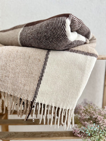 Шерстяний плед Wool Cube