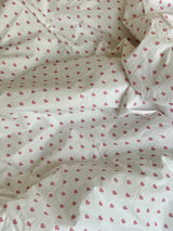 Комплект постільної білизни із ранфорсу Pink Hearts