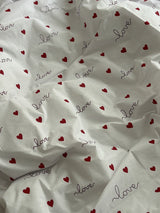 Комплект постільної білизни із бязі Love