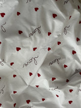 Комплект постільної білизни із бязі Love