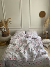 Комплект постільної білизни із бязі Love