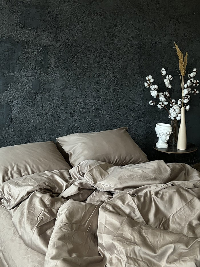 Комплект постільної білизни із преміум сатину Mocco