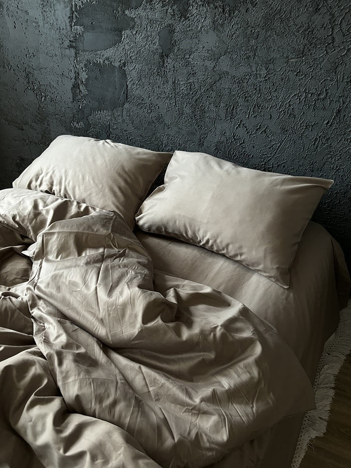 Комплект постільної білизни із преміум сатину Mocco