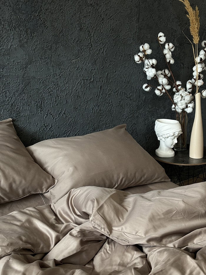 Комплект постільної білизни із преміум сатину Mocco