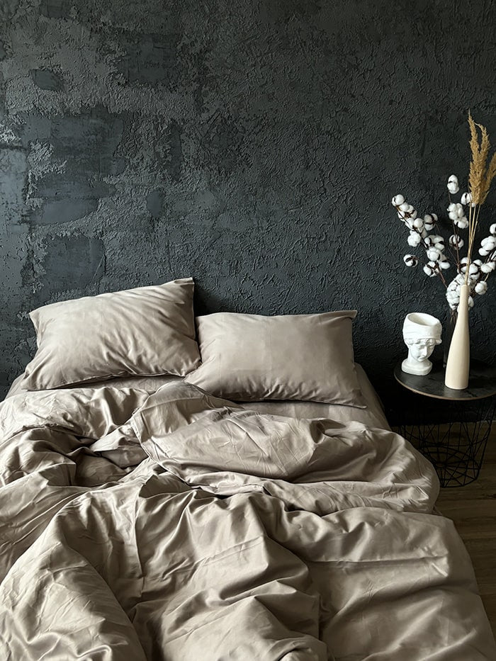 Комплект постільної білизни із преміум сатину Mocco