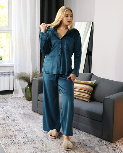 Піжама жіноча велюрова Lila