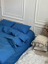 Комплект постільної білизни із бязі Blue